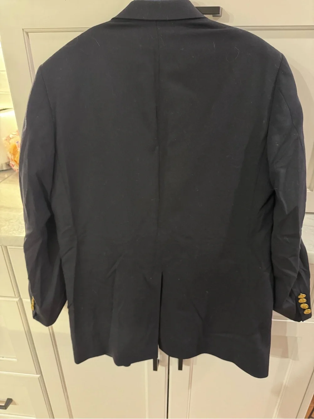 Ralph Lauren Polo Navy Label Jacket with Blue Trim
